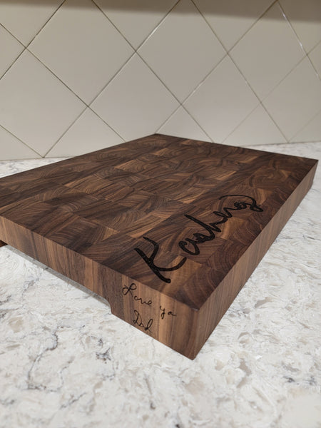 rectangular end grain cutting boards